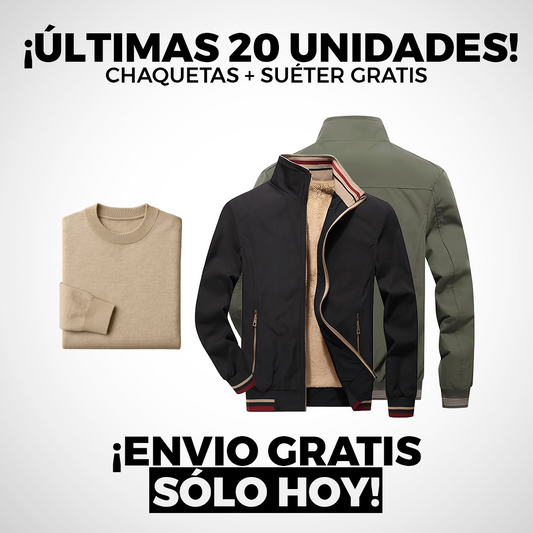 KIT 2 Chaquetas Titanium Masculinas + Suéter  | PROMOCIÓN ESPECIAL 30 AÑOS - ENVÍO GRATIS