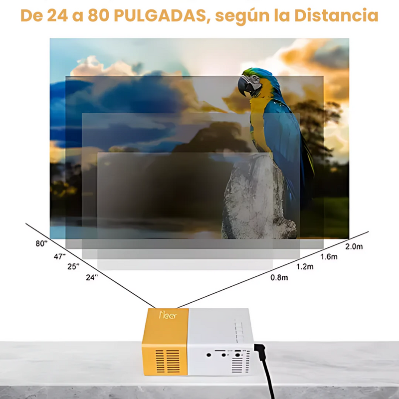 CINEMAX PROYECTOR 4K PRO (24 a 80 pulgadas) + REGALLO