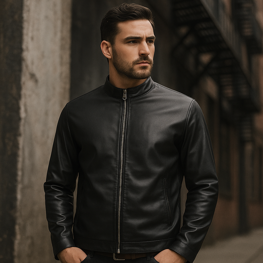 Kit Chaqueta Maverick de Cuero Legítimo y Robusto + REGALOS: Sombrero, Cinturón y Reloj | PROMOCIÓN ESPECIAL 30 AÑOS - ENVÍO GRATIS