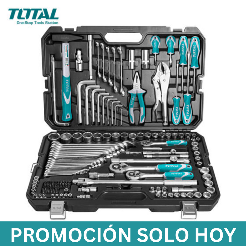 KIT MILWAUKEE ORIGINAL: TALADRO DE IMPACTO INALÁMBRICO + CAJA DE HERRAMIENTAS 142 PIEZAS 2.0 + 26 ACCESORIOS + 2 BATERIAS - PROMOCION CIERRE DE LA TIENDA - ENVÍO GRATIS