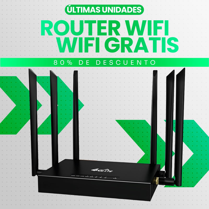 ROUTER WIFI (UTRALINK) INTERNET GRATIS + CONECTA HASTA 100 DISPOSITIVOS l PROMOCION CIERRE DE LA TIENDA - ENVÍO GRATIS (promoción solo hoy)