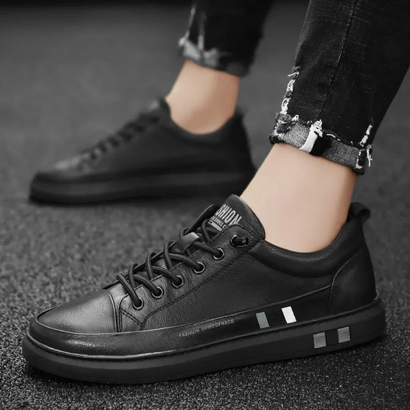 Zapatillas de Cuero Versatile para Hombre